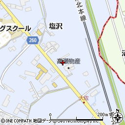 株式会社いしや　平泉支社周辺の地図