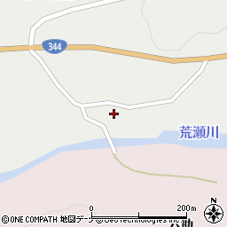 山形県酒田市大蕨二タ子118周辺の地図