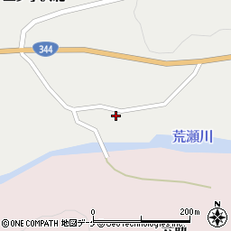 山形県酒田市大蕨二タ子27周辺の地図