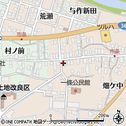 山形県酒田市市条水上39周辺の地図