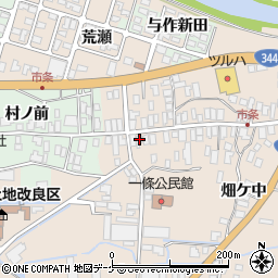 山形県酒田市市条水上38周辺の地図