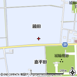酒田八幡線周辺の地図