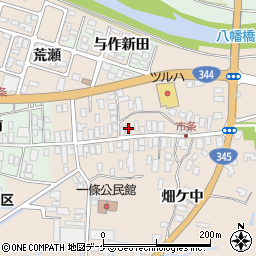 山形県酒田市市条水上53周辺の地図