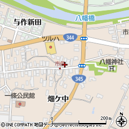 山形県酒田市市条水上61周辺の地図