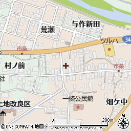 山形県酒田市市条水上47周辺の地図