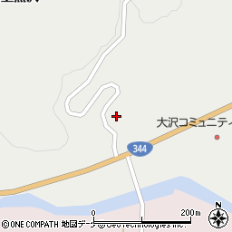 山形県酒田市大蕨下黒沢35-1周辺の地図