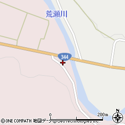 山形県酒田市下青沢山添84-2周辺の地図