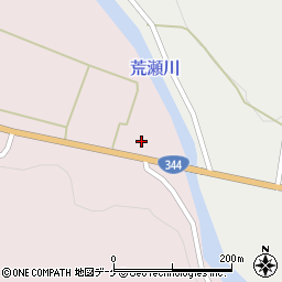 山形県酒田市下青沢大坪周辺の地図