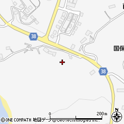 岩手県陸前高田市広田町周辺の地図