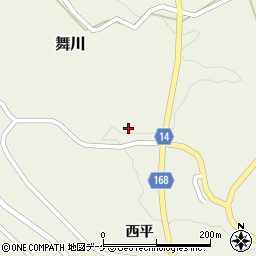 岩手県一関市舞川堀切26周辺の地図