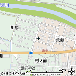 山形県酒田市市条荒瀬170周辺の地図