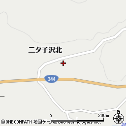 山形県酒田市大蕨二タ子沢北17周辺の地図