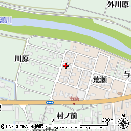 山形県酒田市市条荒瀬171周辺の地図