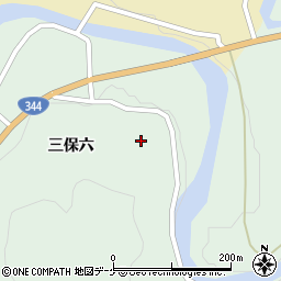 山形県酒田市上青沢三保六3-3周辺の地図
