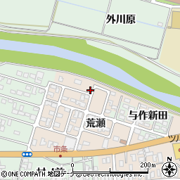 山形県酒田市市条荒瀬63周辺の地図