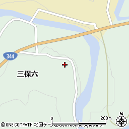 山形県酒田市上青沢三保六37周辺の地図