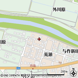 山形県酒田市市条荒瀬65周辺の地図