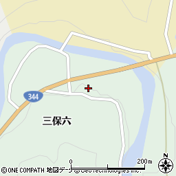 山形県酒田市上青沢三保六67周辺の地図