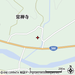 山形県酒田市常禅寺（上川原）周辺の地図