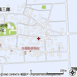 山形県酒田市本楯新田目周辺の地図