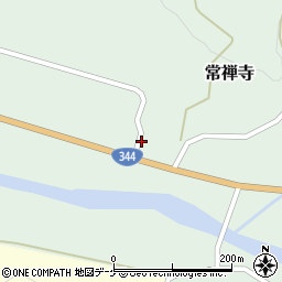 山形県酒田市常禅寺西田周辺の地図