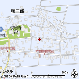 山形県酒田市本楯新田目14周辺の地図
