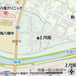 山形県酒田市小泉上川原周辺の地図
