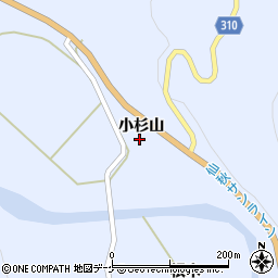 秋田県湯沢市秋ノ宮（小杉山）周辺の地図