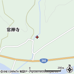 山形県酒田市常禅寺（沢ノ内）周辺の地図