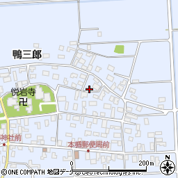 山形県酒田市本楯新田目59周辺の地図