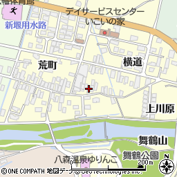 山形県酒田市麓横道30-3周辺の地図