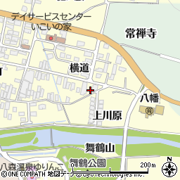 山形県酒田市麓横道23周辺の地図