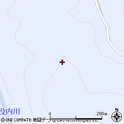 秋田県湯沢市秋ノ宮（男鹿崎）周辺の地図
