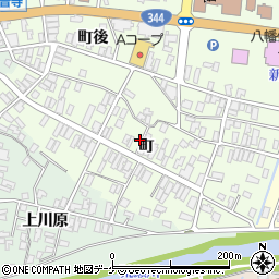山形県酒田市観音寺町周辺の地図
