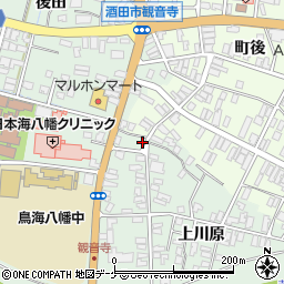 山形県酒田市小泉前田43-2周辺の地図