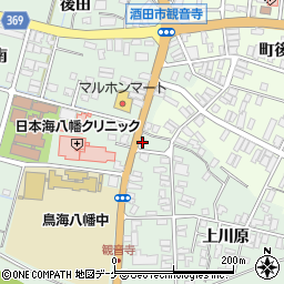 山形県酒田市小泉前田113-1周辺の地図