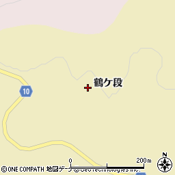 岩手県一関市千厩町奥玉鶴ケ段73周辺の地図