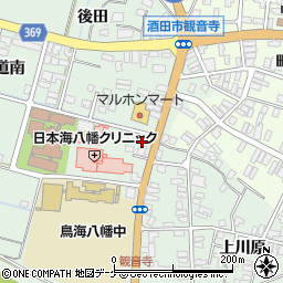 山形県酒田市小泉前田34周辺の地図