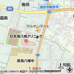 山形県酒田市小泉前田36-2周辺の地図