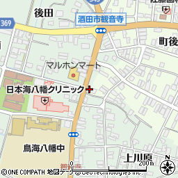 山形県酒田市小泉前田39-5周辺の地図
