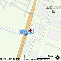 本間ゴルフ酒田店周辺の地図