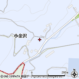 岩手県西磐井郡平泉町平泉小金沢周辺の地図