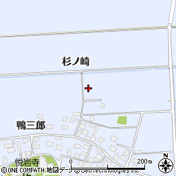 山形県酒田市本楯周辺の地図
