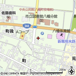 山形県酒田市観音寺町後54-5周辺の地図
