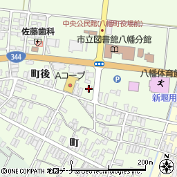 山形県酒田市観音寺町後55周辺の地図