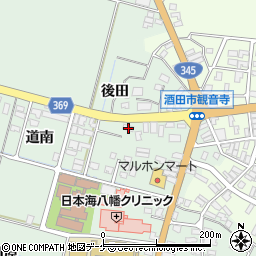 山形県酒田市小泉前田6周辺の地図