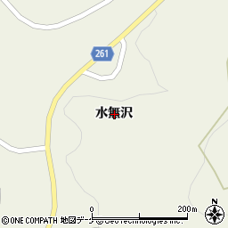 岩手県一関市舞川水無沢周辺の地図