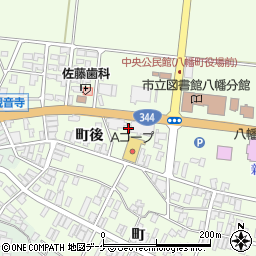 山形県酒田市観音寺周辺の地図