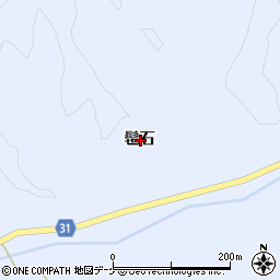 岩手県西磐井郡平泉町平泉髢石周辺の地図