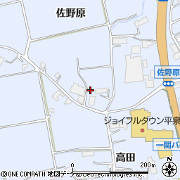 岩手熊さん株式会社　一関営業所周辺の地図